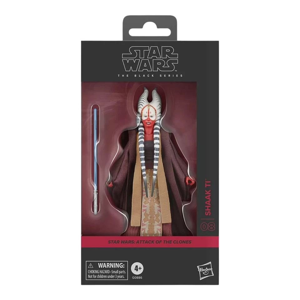 Star Wars The Black Series Attack Of The Clones: Shaak Ti Action Figure NEW
