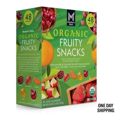 Member s Mark Organic Fruit Snacks, 48 ct.