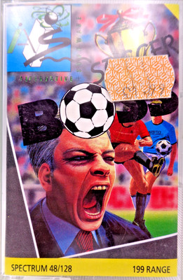 SINCLAIR ZX SPECTRUM -- SOCCER BOSS  (ALTERNATIVE SOFTWARE)