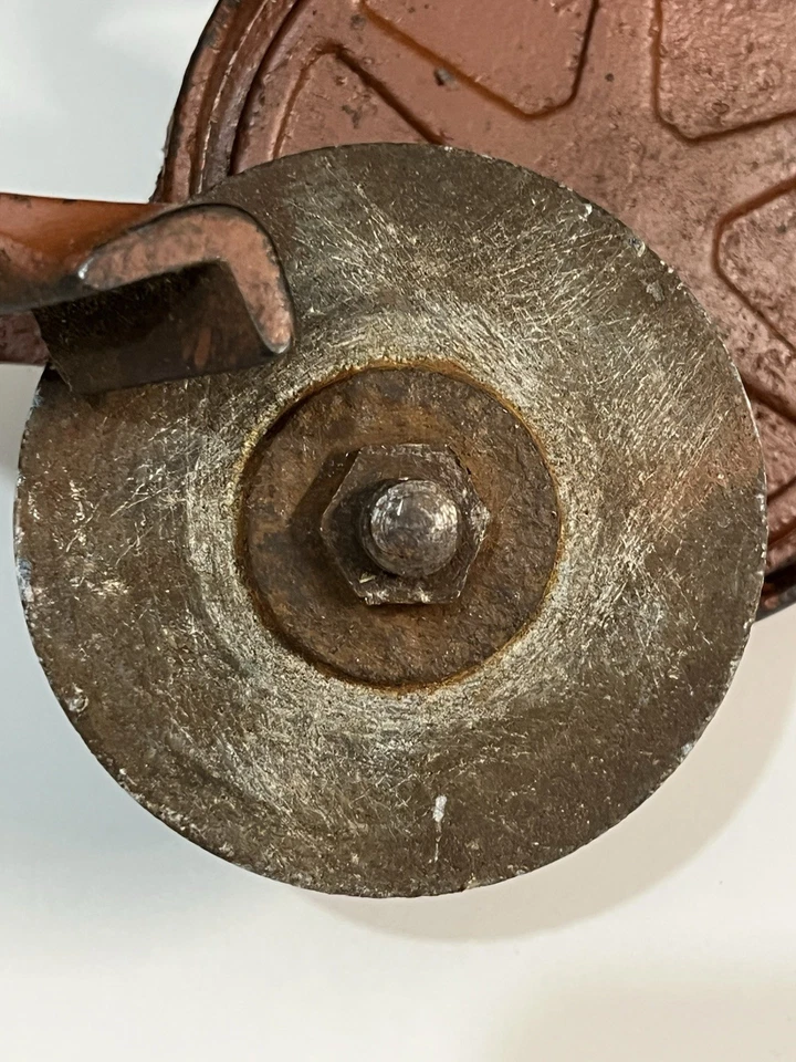 Ancienne Meule a aiguiser d'établi meule à affûter manuel - Photo 4/4
