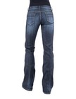 Stetson Western Jeans Womens Low 6 Long Blue 11-054-0816-1321 BU CLEARANCE — photo 3