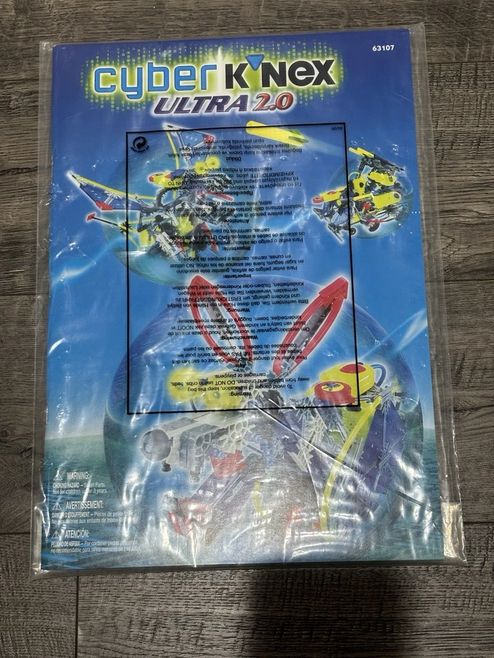 Cyber Knex Ultra 2.0 Robot Kit Model New Open Box - Image 4 of 4