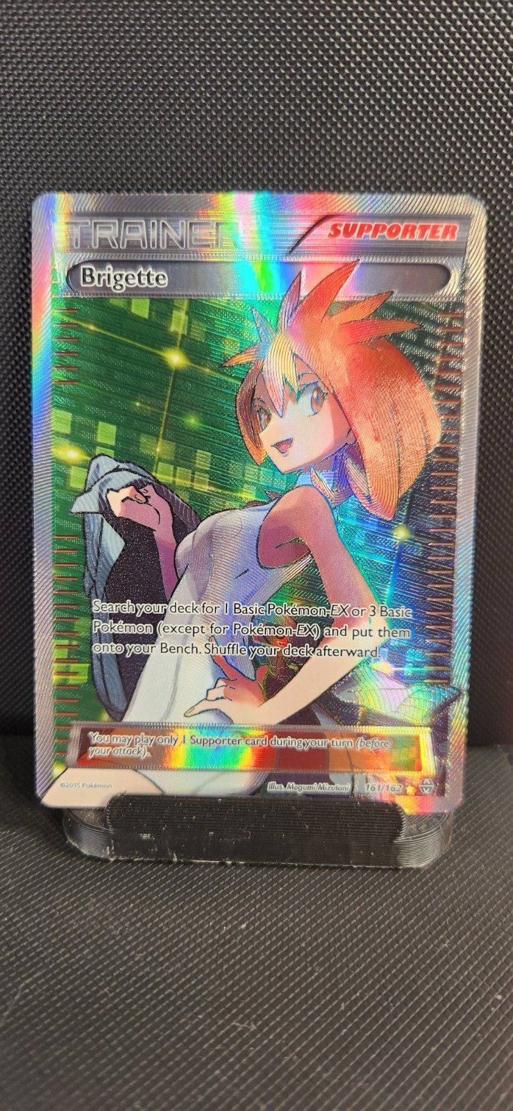Brigette Full Art 161/162 - NM - Breakthrough Pokemon TCG