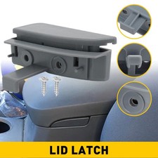 Center Lid Console Latch Assembly For Toyota Tacoma Armrest Release Handle Gray