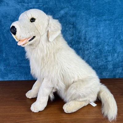 E&J Classic Collection Golden Retriever 24  Dog Sitting Realistic Plush - Nice
