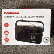 Magnavox Portable AM/FM and Weather Band Radio - New 