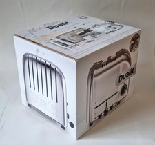 Classic DUALIT 2 Slice Vario Toaster Stainless Steel Hand Built in the UK