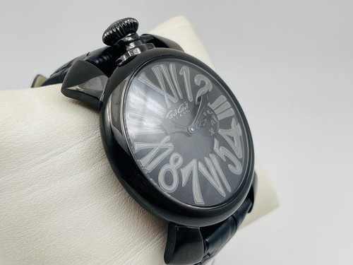 GaGa MILANO Manuare Slim 46 Quartz Men s - Picture 3 of 8