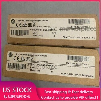 New AB 1746-ITV16 SER C SLC 16 POINT DIGITAL INPUT MODULE  SA