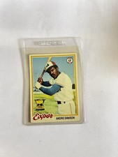 1978 Topps Vintage Andrew Dawson Baseball Card #72 All-Star Rookie Cup Vtg MLB. rookie card picture