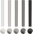 5Pcs Wax Filler Wood Repair Sticks, White Light to Dark Grey Black Wood Scratch
