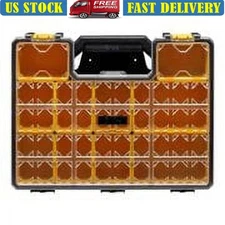 High-Impact ABS Wall Mount Organizer W/ Removable Cups Small Parts Storage New