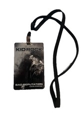 Kid Rock 2025 Bad Reputation Tour Pass Lanyard * Album Download Code * Look!