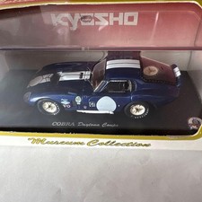 Kyosho 1/43 COBRA Daytona Coupe BLUE Minicar