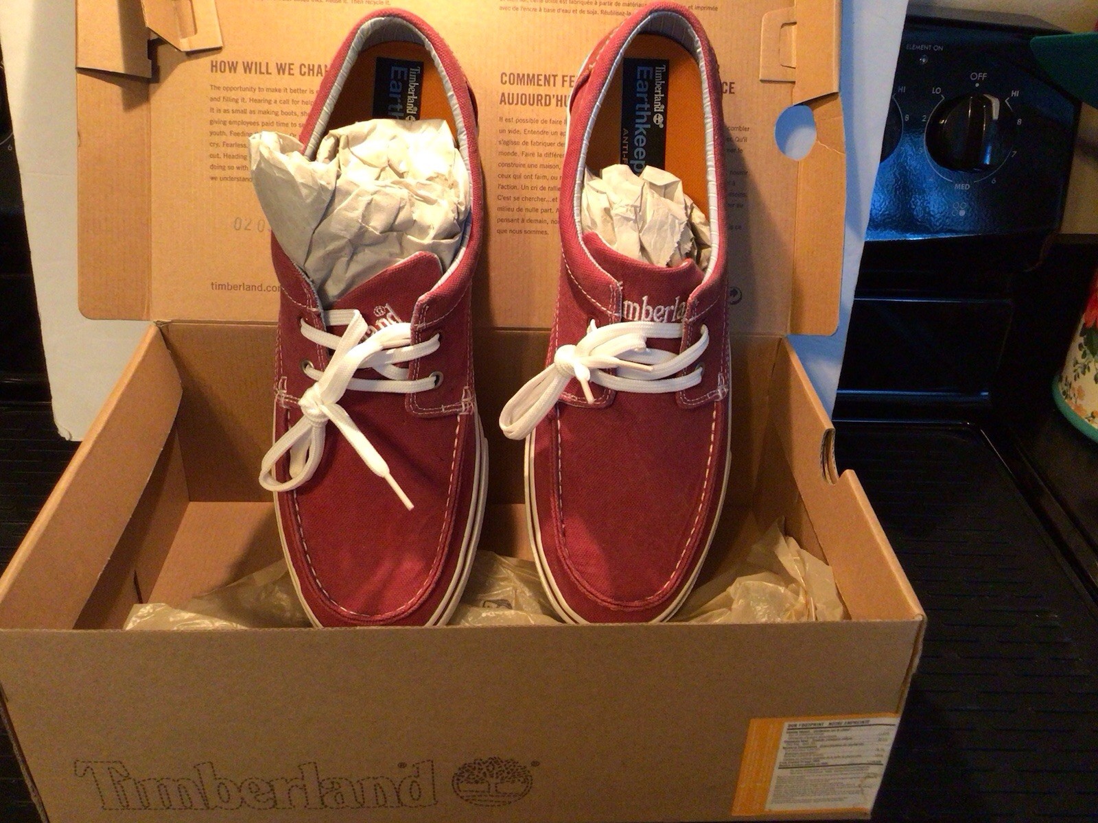 Timberland Men&rsquo;s Shoes Earthkeepers Size 13 New In Box Bur