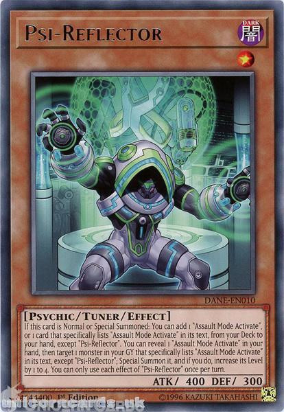 DANE-EN010 Psi-Reflector Rare 1st Edition Mint YuGiOh Card