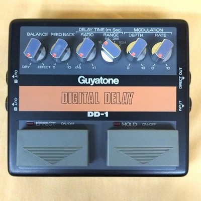 ギター guyatone DD-1 digital delay Guyatone DD-1 Digital Delay Guitar Effects Pedal used from japan