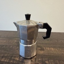 Vintage Aluminum Moka Pot Espresso Coffee Mak...