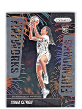 2025 Panini Prizm WNBA Sonia Citron #15 Fireworks (RC)
