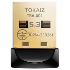 TOKAIZ Bluetooth Adapter 5.3 Receiver USB Handset No Driver Required Bluetooth W