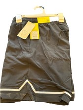 all in motion - Kids Basketball Shorts Size Large 10-12 Black w White Details