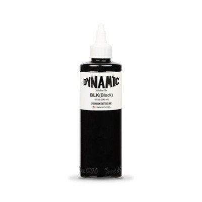 Dynamic Tattoo Ink 1oz & 8 oz: Black,Triple Black,White,Heavy White,Triple White