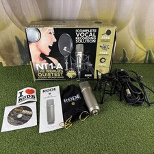 Rode NT1 Microphone & SM6 Shock and Pop BOXED