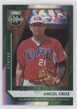 2021 Panini Elite Extra Edition Status Green 453/499 Angel Cruz #194 0g4