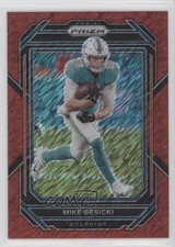 2022 Panini Prizm Red Shimmer Prizm 14/35 Mike Gesicki #182 11nu