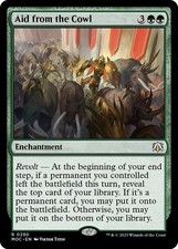 Aid from the Cowl - Normal NM MTG Commander: March of the Machine