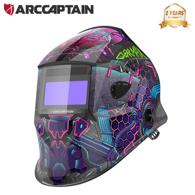 ARCCAPTAIN Automatik Schweißhelm 1/1/1/1 Top Optische Klarheit für TIG MIG ARC