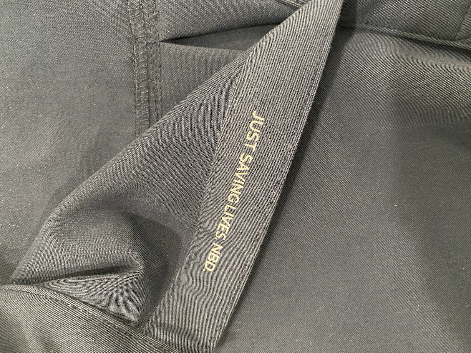 Figs Rafaela Oversized Scrub Top Women's Size M Navy blue Shirt Medical Pockets thumbnail 10