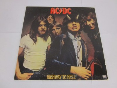 AC/DC HIGHWAY TO HELL LP Record 1ST PRESS Vinyl 1979 Night Prowler Rock Classic