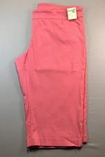 Terra  Sky NWT Put On Two Pocket Capris Size 2X Rose Dust Color