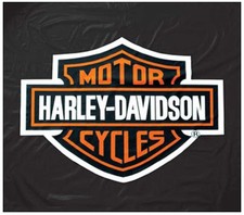 Harley-Davidson 8ft Black Vinyl Pool Table Co...