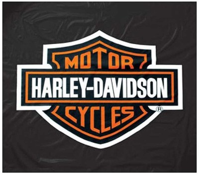 Harley-Davidson 8ft Black Vinyl Pool Table Cover HDL-11160