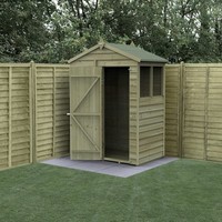 Forest 4Life 5x3 Apex Shed Single Door 2 Window 25yr Guarantee Free Delivery