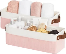 Small baskets for storage boxes, wardrobes, and shelves