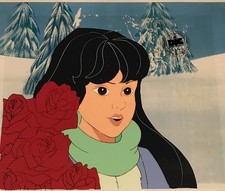LADY LOVELY LOCKS Original Animation Art Cel DIC ENT