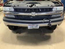 Grille Chrome Center Bar Fits 99-02 Silverado 1500 Pickup 348642
