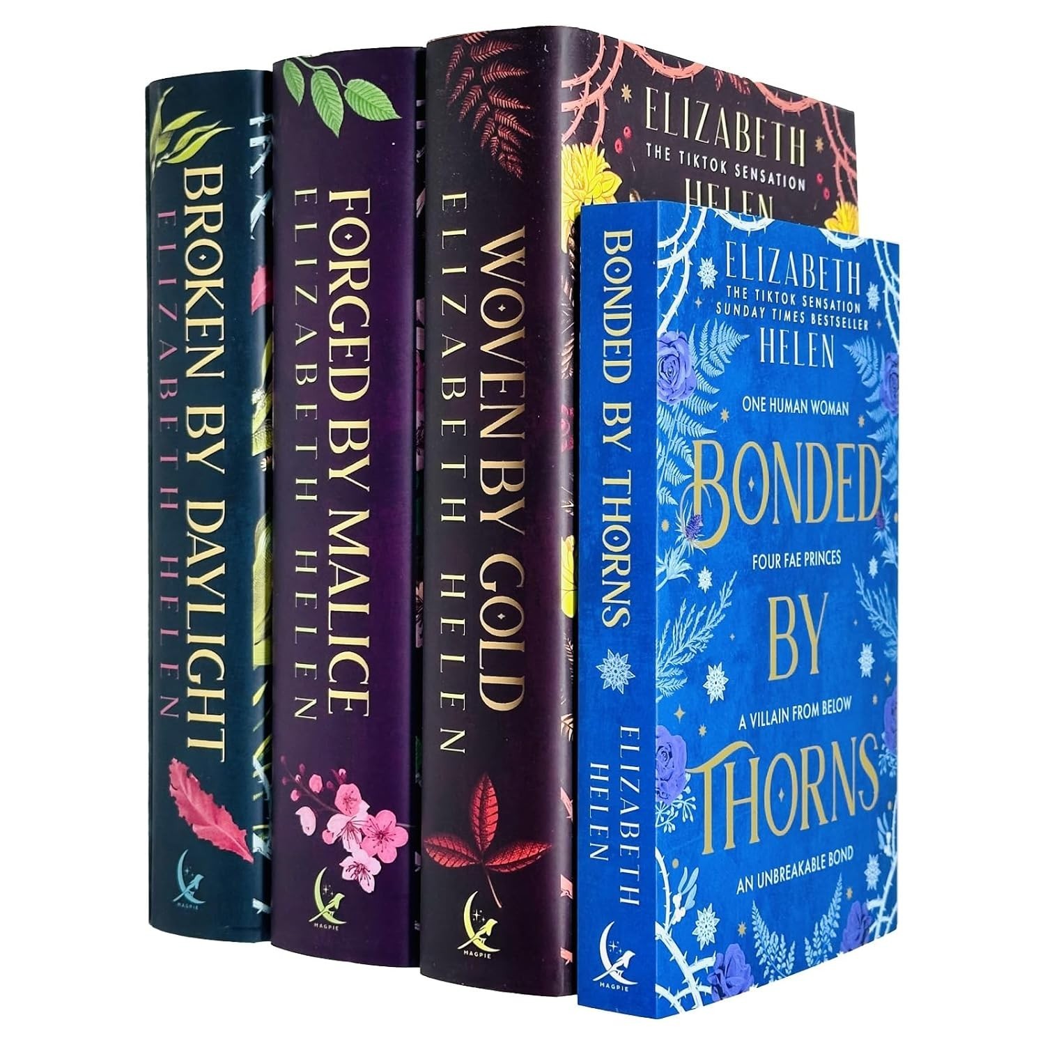 Beasts of the Briar Series 4 Books Collection Set By Elizabeth Helen Bonded by