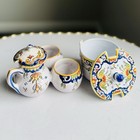 Antique French Faience Hand Painted Tableware Set Rouen & Etretat Normandy — photo 3