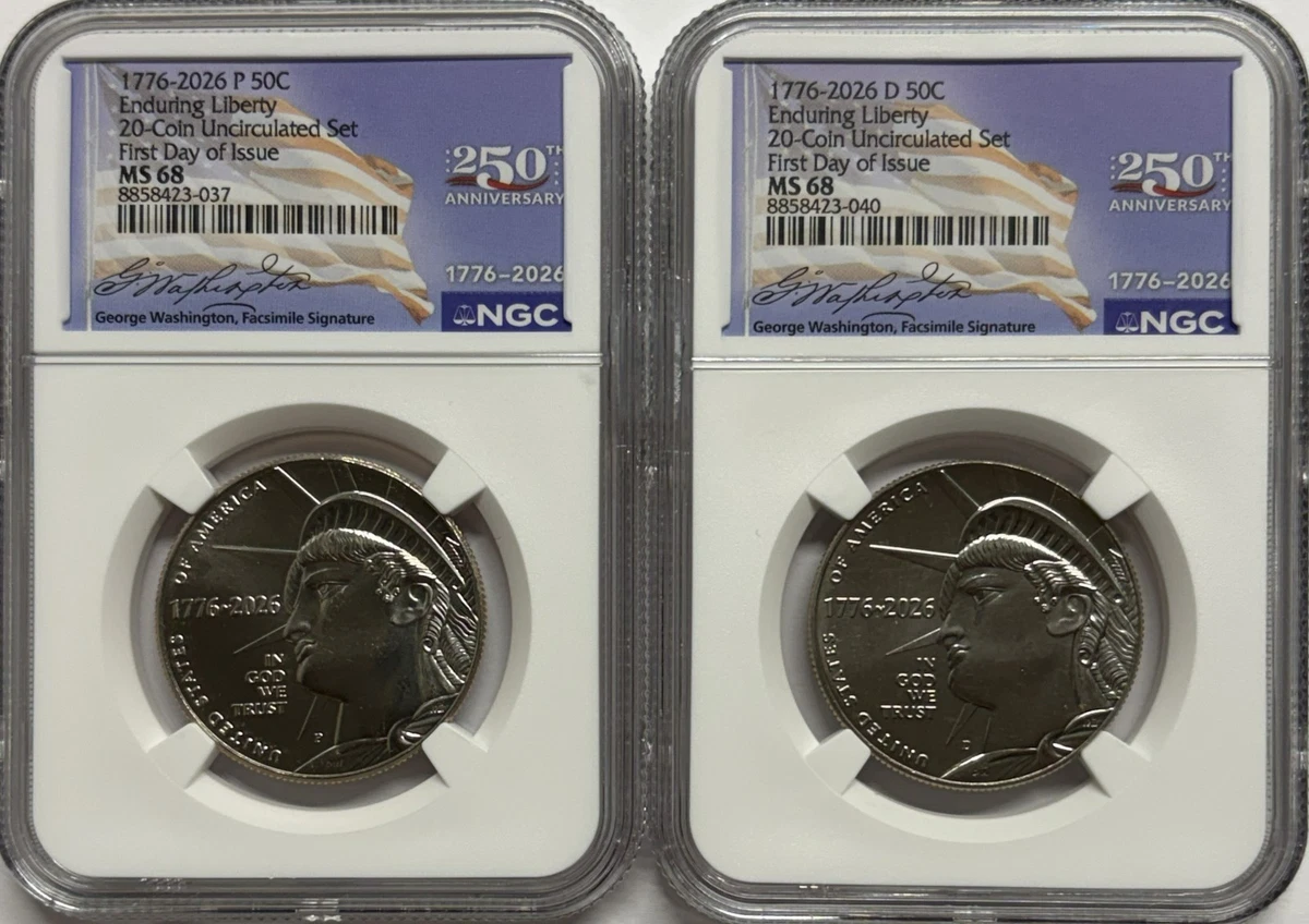 Grade MS 68 US Half Dollar Coins for sale | eBay