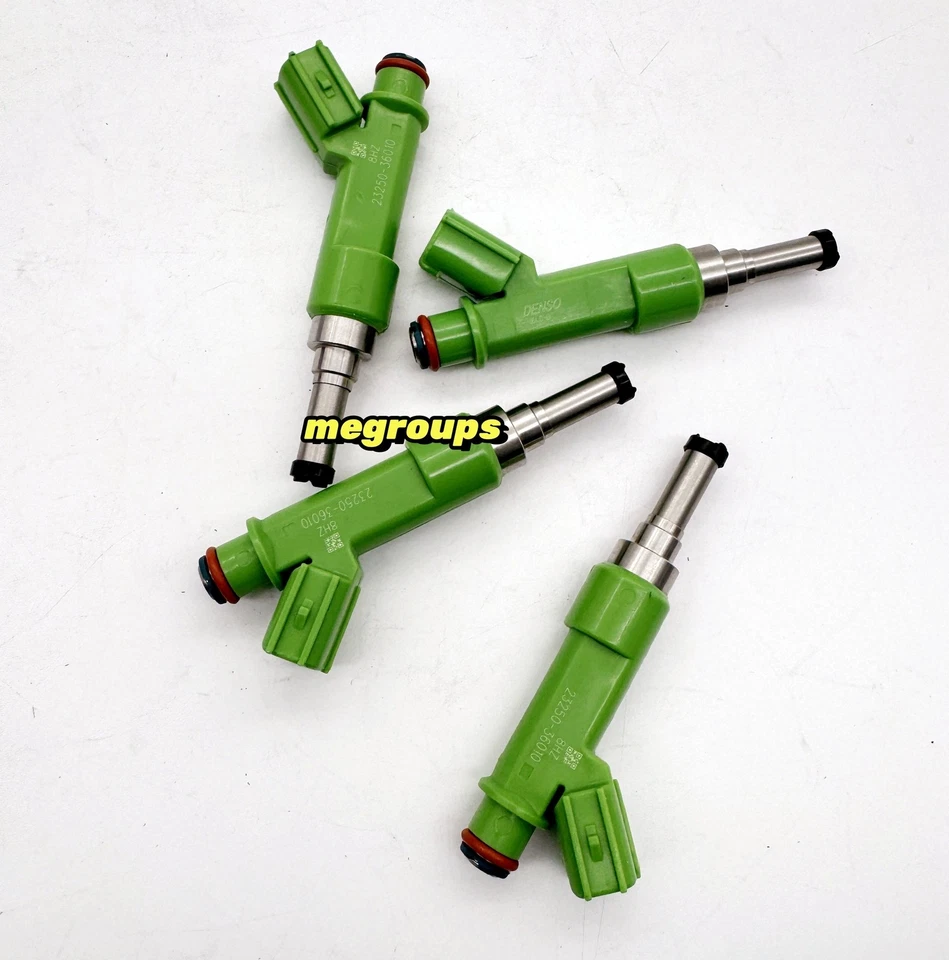 4X Denso 23250-36010 Fuel Injectors for 2009-2012 Toyota Camry RAV4 Highlander Foto 4 de 4