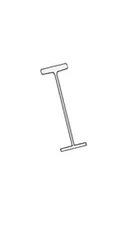 SSWBasics Economy 1 inch Regular Clear Tagging Fasteners