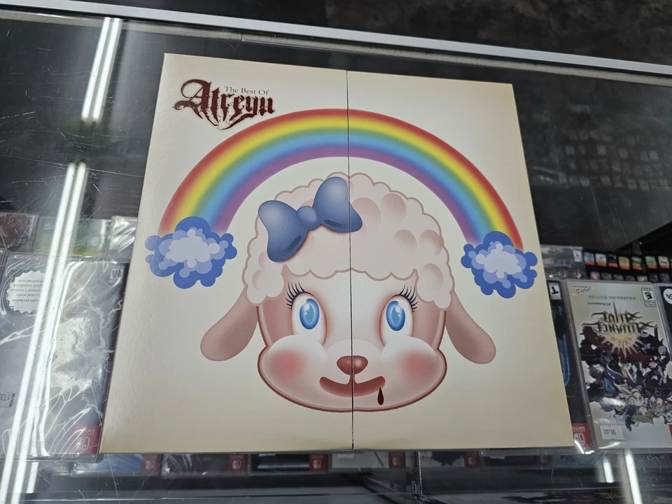 ATREYU LP The Best Of Atreyu 2016 VR345 RSD SPLIT COVER BABY BLUE VINYL - Image 2 of 4