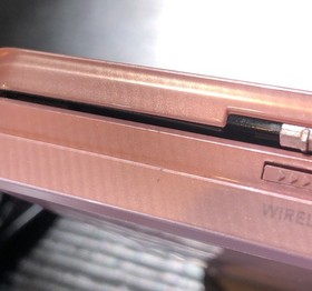 Very Good- Nintendo 3DS Pearl Pink CTR-001 Console Fully Tested w/Charger/Stylus