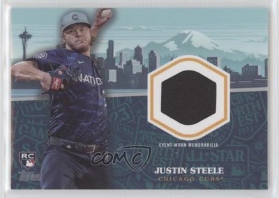 2023 Topps Update All-Star Stitches Justin Steele #ASR-STE Rookie RC 11ym