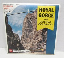 VIEW-MASTER PACKET A 323 ROYAL GORGE AND CENTRAL COLORADO VINTAGE VIEWMASTER