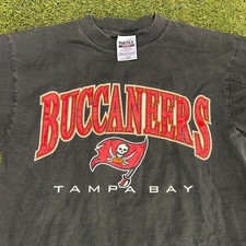 NFL Tampa Bay Buccaneers logo black shirt VK14549